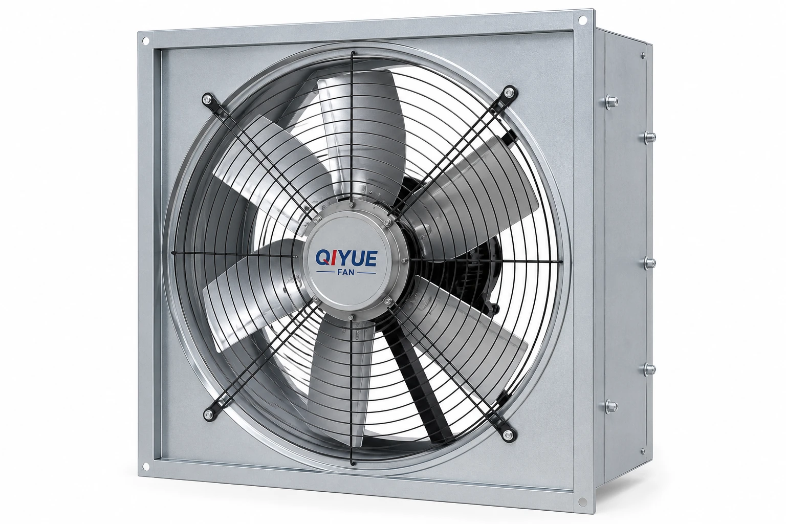 QIYUE workshop axial flow ventilation fan for industrial cooling and air exchange