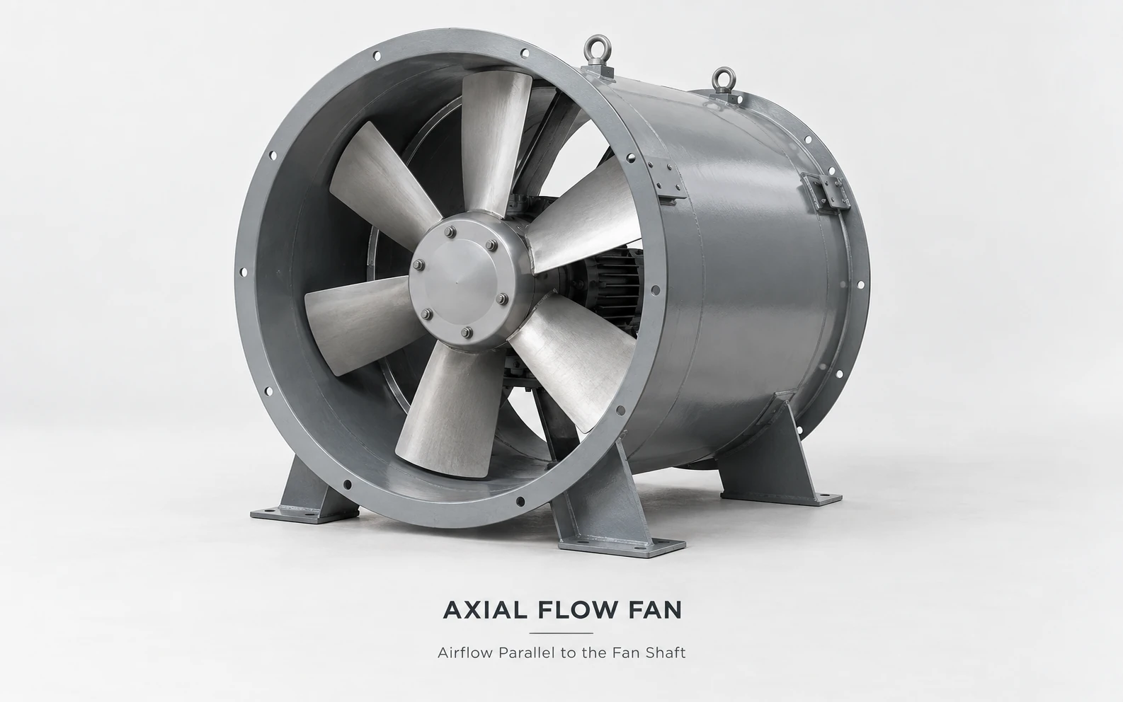 Industrial Axial Flow Fan Industrial axial flow fan for ventilation cooling and air exchange applications