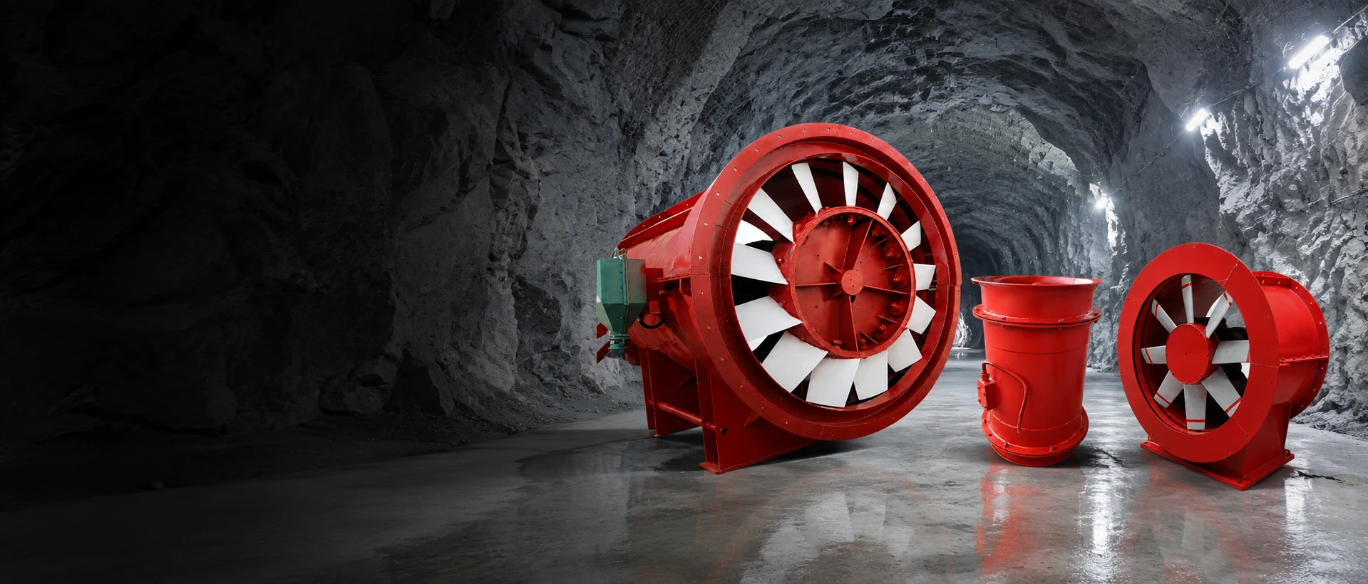 Metal and non-coal mine ventilation fans for underground mine ventilation projects